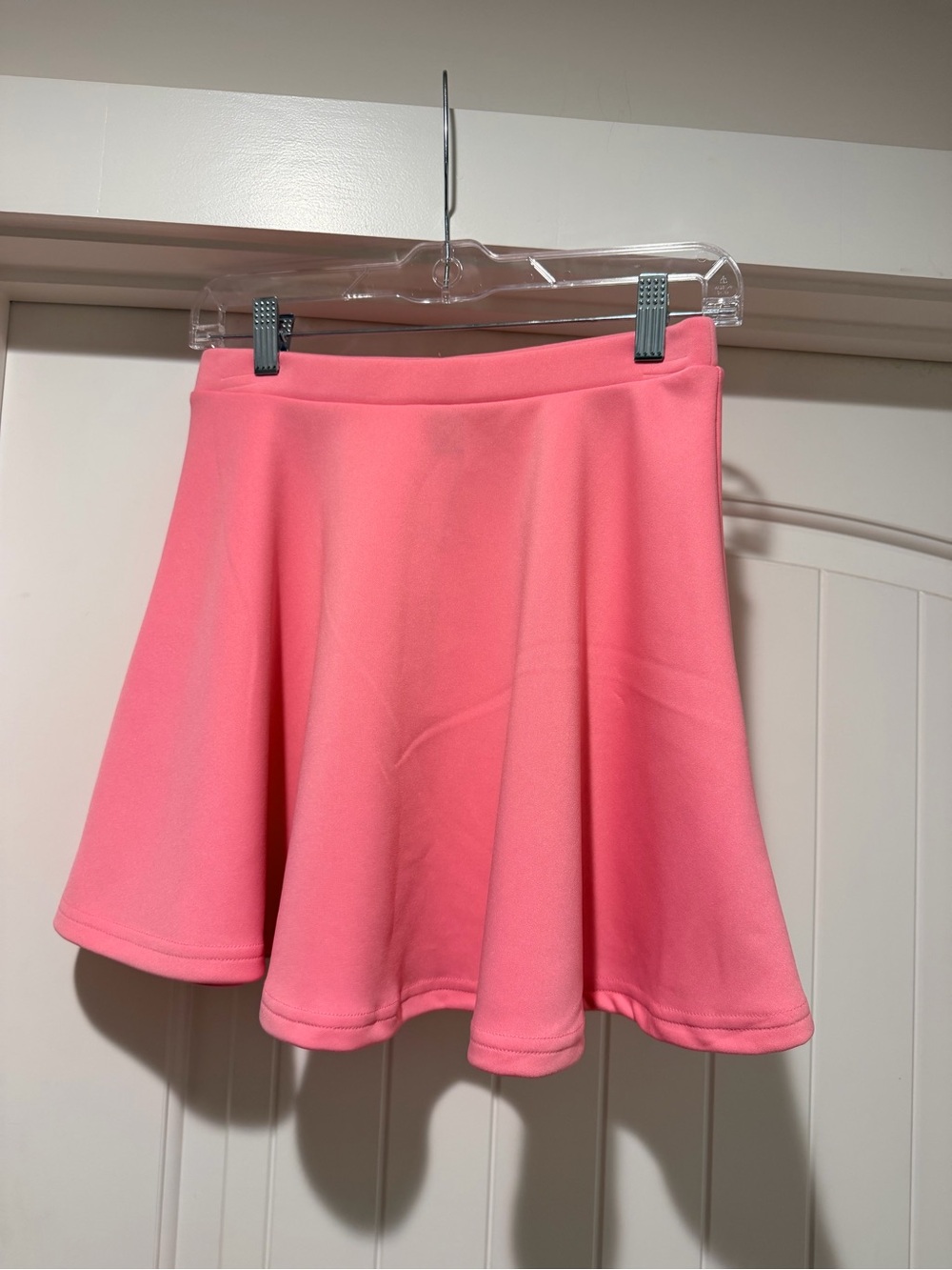 SHEIN Coral Pink Circle Skirt